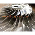 Hochleistungs-Hx40 Turbo Billet Kompressor Rad 58X83 Laufrad CNC bearbeitete Aluminium-Rad Fabrik Lieferant Thailand